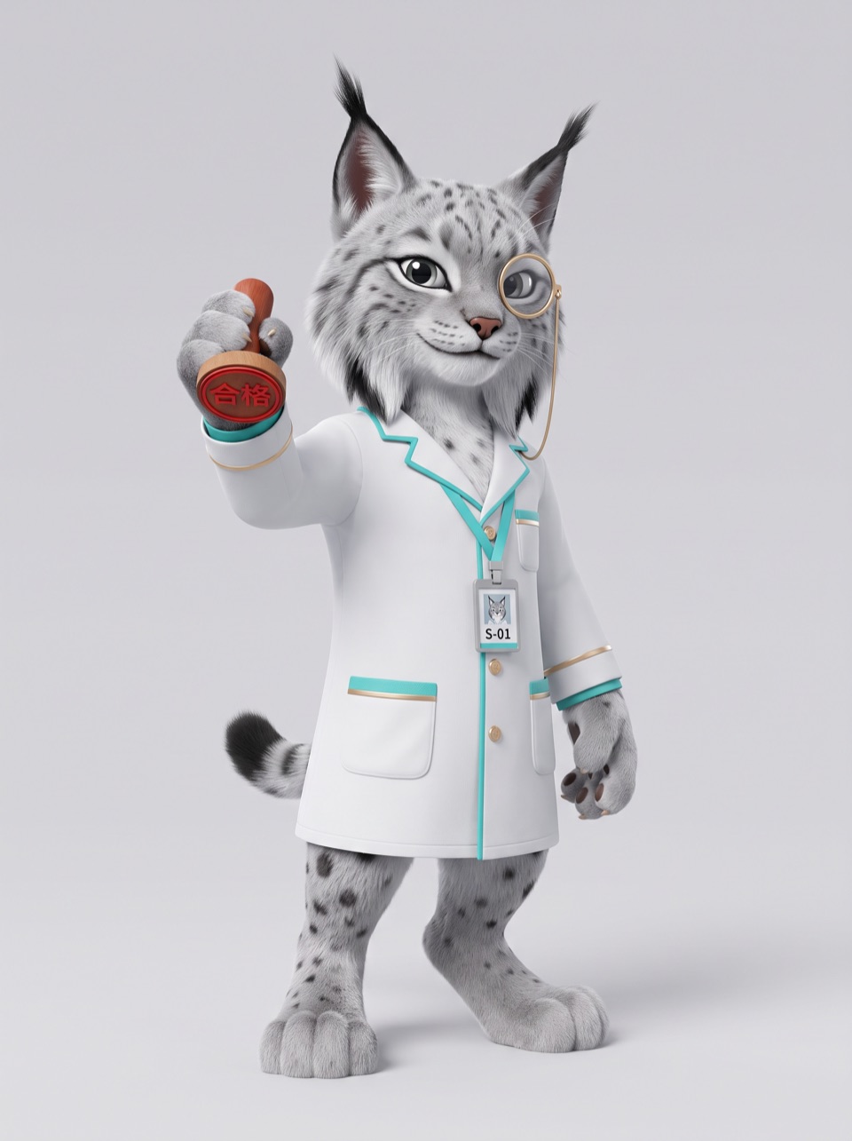 第二版：拟人猞猁立绘